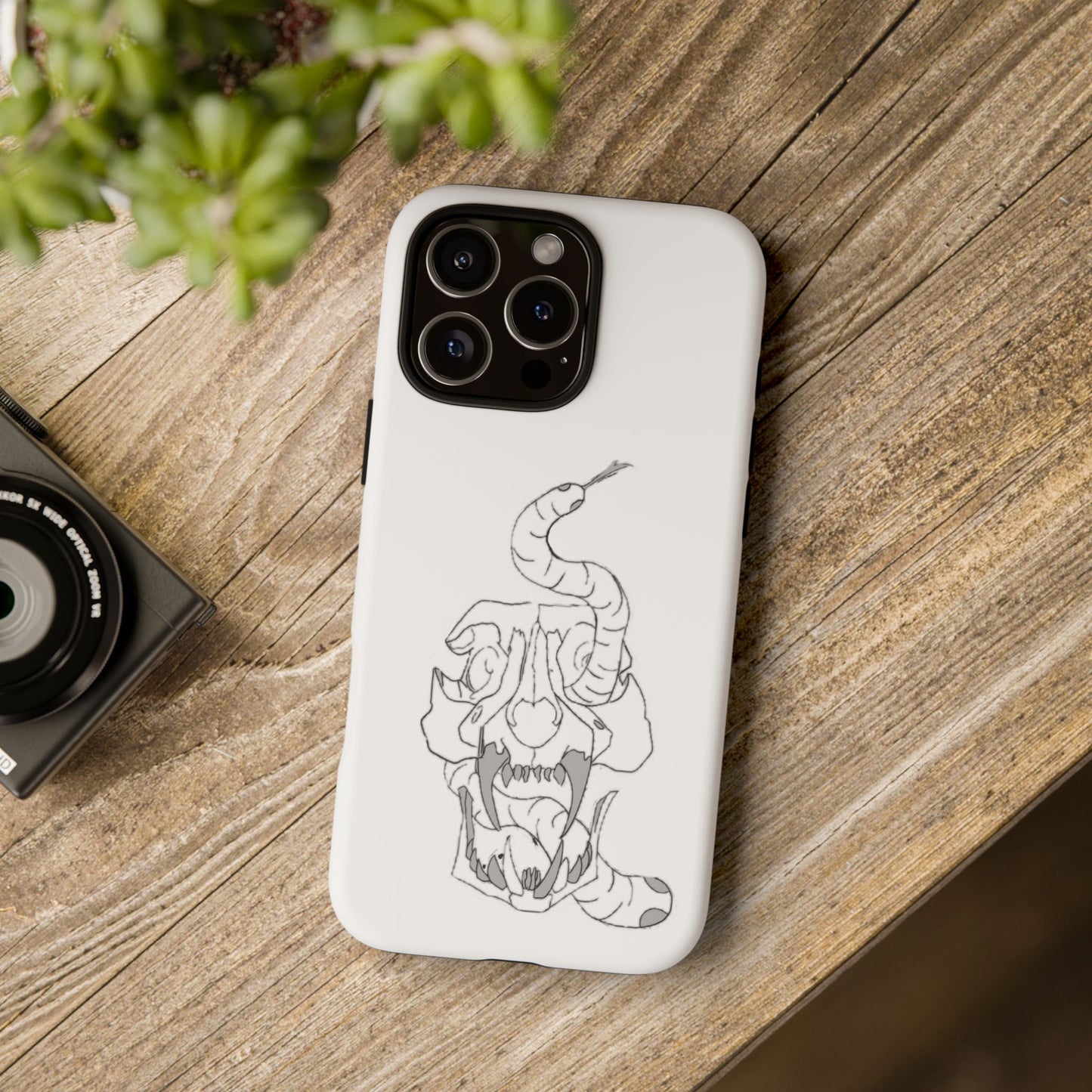 Wolf Skull Phone Case