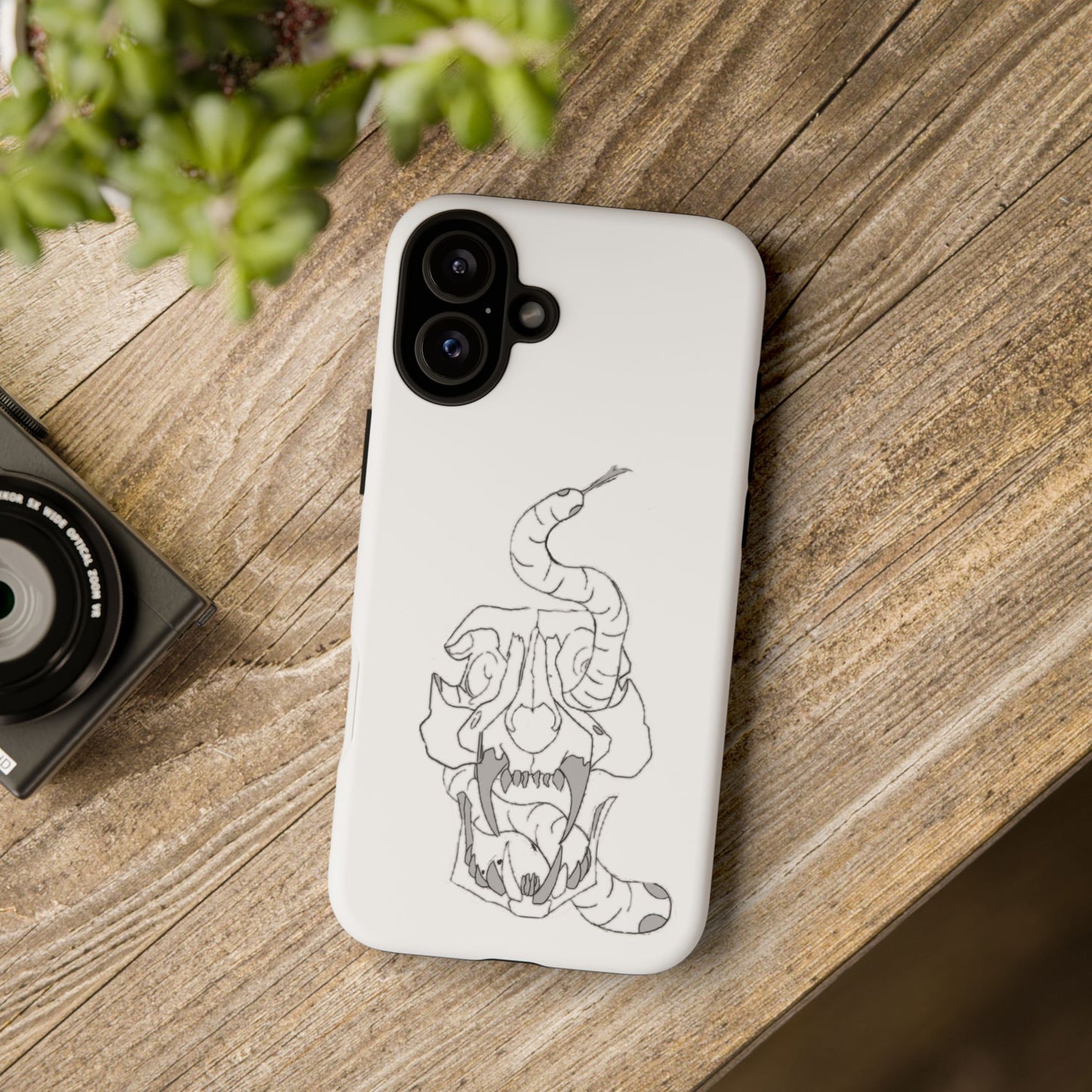 Wolf Skull Phone Case