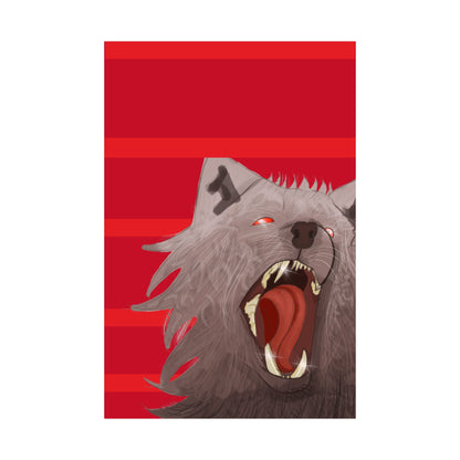 Violent Dog Satin Poster