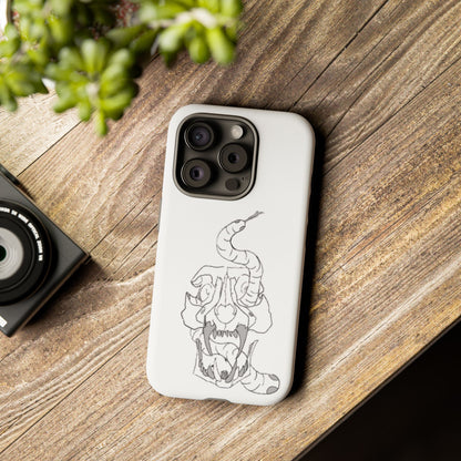 Wolf Skull Phone Case