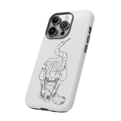 Wolf Skull Phone Case