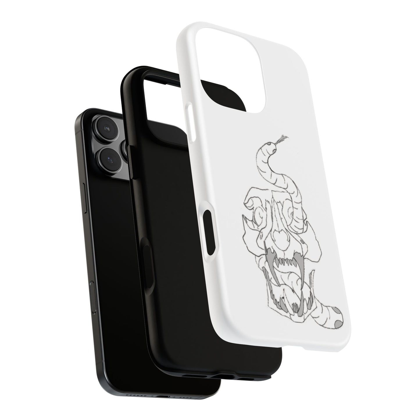 Wolf Skull Phone Case