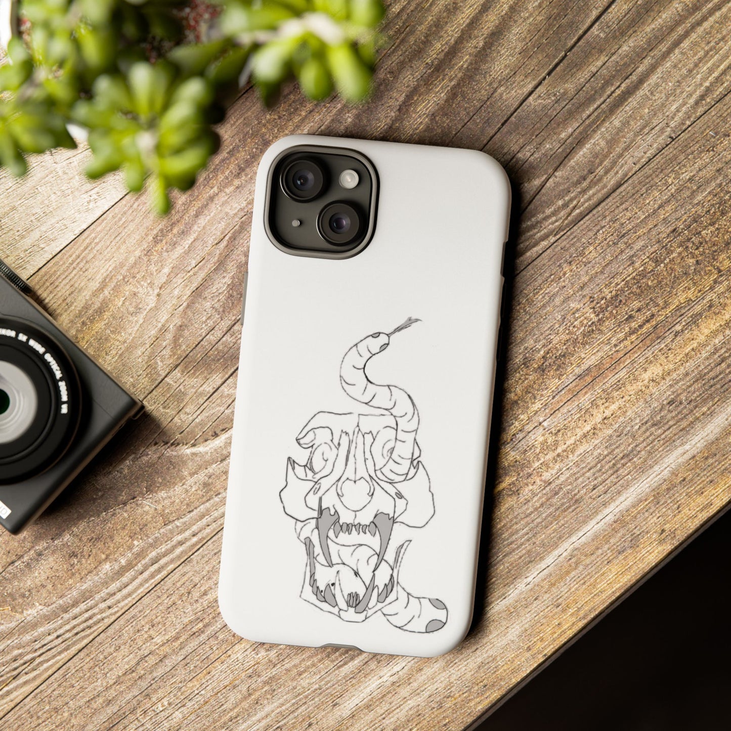 Wolf Skull Phone Case